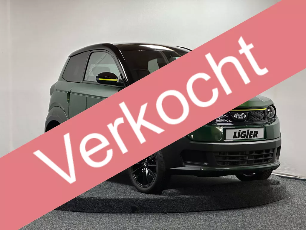 VERKOCHT Ligier Myli Elektrisch