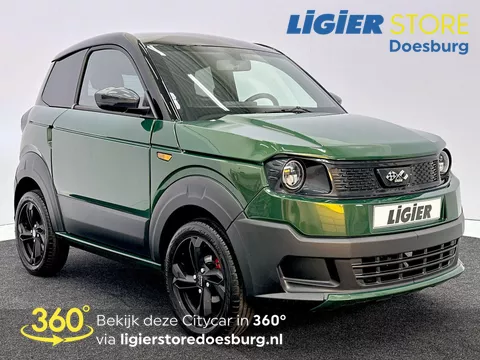 Ligier Myli R.EBEL Edition Design! 12 KWH Vrijheid in fluweelgroen &ndash; elektrisch rijden met karakter!